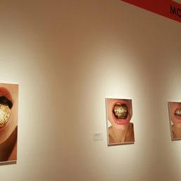 Lauren Kalman at Pierce, Mark, Morph exhibition Lauren Kalman at Pierce, Mark, Morph exhibition
