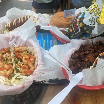 Garbo's Grill - Korean bbq taco, yum yum shrimp taco, umami burger, mango hotdog. - Food Trucks Near Me - Key West, Florida Garbo's Grill - Korean bbq taco, yum yum shrimp taco, umami burger, mango hotdog. - Food Trucks Near Me - Key West, Florida