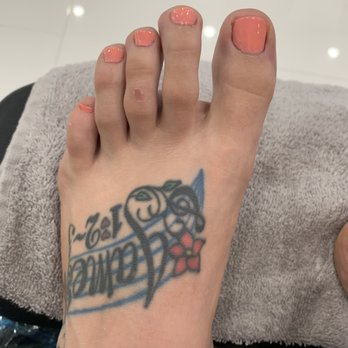 Posh Nails - Regular pedicure color #95 - Nail Salons Near Me - Ontario, California Posh Nails - Regular pedicure color #95 - Nail Salons Near Me - Ontario, California