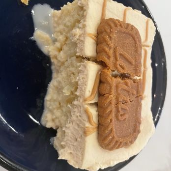 Haraz Coffee House - Biscoff milk cake - Desserts Near Me - Burtonsville, Maryland