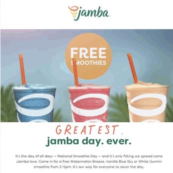 Jamba - Juice Bars & Smoothies Near Me - Tustin, California