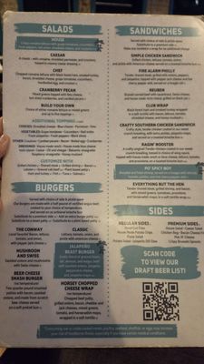 Menu photo 1 Crafty Rooster Conway, SC Menu photo 1 Crafty Rooster Conway, SC