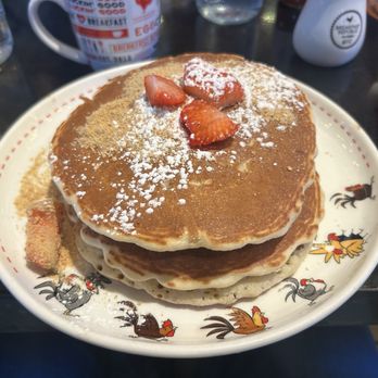 Breakfast Republic - Strawberry Cheesecake Pancakes - Breakfast & Brunch Near Me - San Diego, California Breakfast Republic - Strawberry Cheesecake Pancakes - Breakfast & Brunch Near Me - San Diego, California