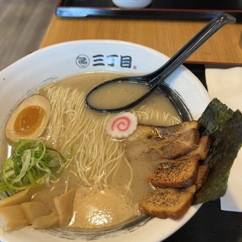Sanchome Ramen - Tonkotsu ramen was delicious. Pickled daikon was excellent, too. - Ramen Near Me - Centreville, Virginia Sanchome Ramen - Tonkotsu ramen was delicious. Pickled daikon was excellent, too. - Ramen Near Me - Centreville, Virginia