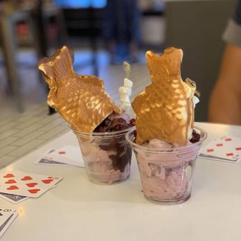 Bubble in Paradise - Taiyaki Ice Cream Red Bean - Bubble Tea Near Me - Denville, New Jersey