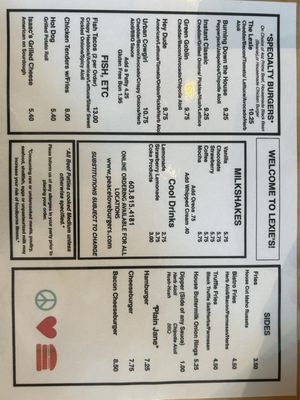 Menu photo 1 Lexie's Newburyport, MA Menu photo 1 Lexie's Newburyport, MA