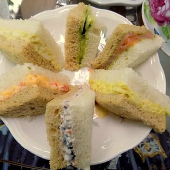 Tea at 1024 - Different types of tea sandwiches - Tea Rooms Near Me - Honolulu, Hawaii
