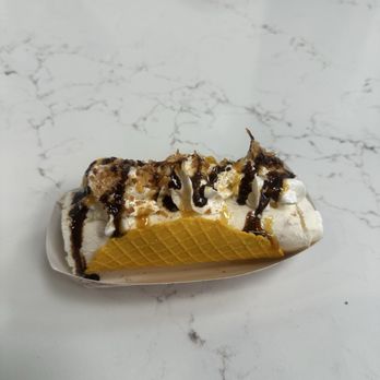 Sweet Rolled Tacos - Coconut Delight - Ice Cream & Frozen Yogurt Near Me - Centreville, Virginia Sweet Rolled Tacos - Coconut Delight - Ice Cream & Frozen Yogurt Near Me - Centreville, Virginia