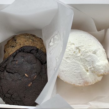 Paderia Bakehouse - oreo and pb & chocolate cookies and an ensaymada - Bakeries Near Me - Irvine, California Paderia Bakehouse - oreo and pb & chocolate cookies and an ensaymada - Bakeries Near Me - Irvine, California