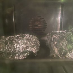 the inside of the oven the inside of the oven