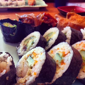 Oishii - Vegetarian lunch special with an added rock n' roll. - Sushi Bars Near Me - Houston, Texas Oishii - Vegetarian lunch special with an added rock n' roll. - Sushi Bars Near Me - Houston, Texas