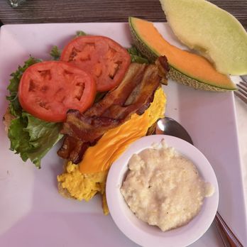 Dune Deck's Mimosa Cafe - Croissant Egg Sandwich - Breakfast & Brunch Near Me - Boynton Beach, Florida Dune Deck's Mimosa Cafe - Croissant Egg Sandwich - Breakfast & Brunch Near Me - Boynton Beach, Florida