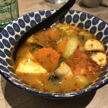Koh Lipe - Vegetable Tom Yum soup - Thai Near Me - Toronto, Ontario