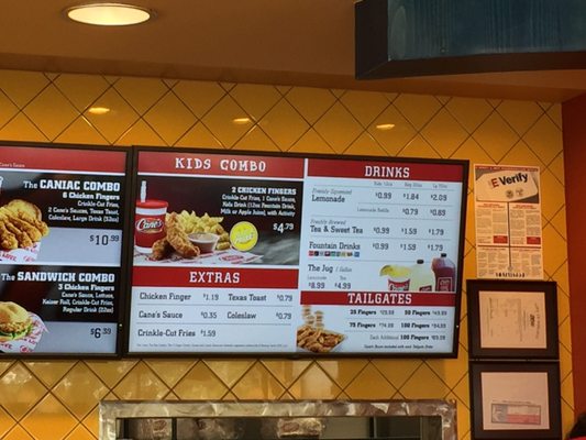 Menu photo 2 Raising Cane's Chicken Fingers Weslaco, TX Menu photo 2 Raising Cane's Chicken Fingers Weslaco, TX