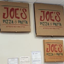 Joe's Pizza & Pasta - You can get a seriously large pie here!