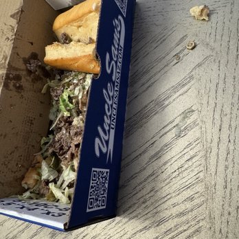 Uncle Sam's - Gold nut that belongs to bolt in the Philly cheesesteak sandwich - Pizza Near Me - Phoenix, Arizona