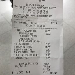 Receipt Receipt