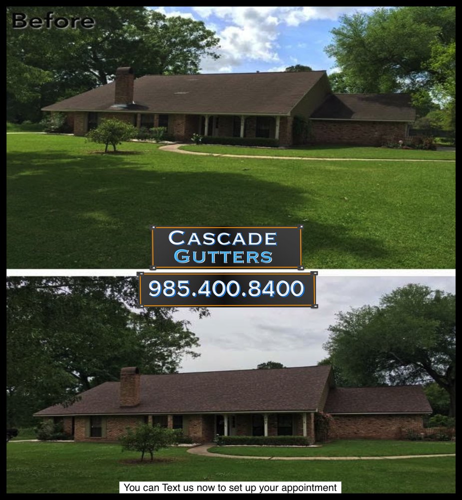 Slide of Cascade Gutters