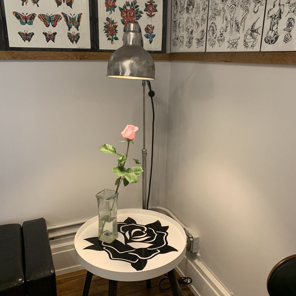 The Tilted Rose Tattoo - "The Tilted Rose" inside The Tilted Rose - Tattoo Near Me - Williamsville, New York