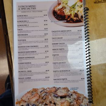 El Mariachi - Menu - Mexican Near Me - Lennox, South Dakota