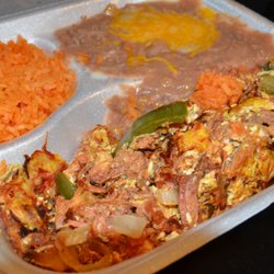 California Taco Shop - Machaca Plate