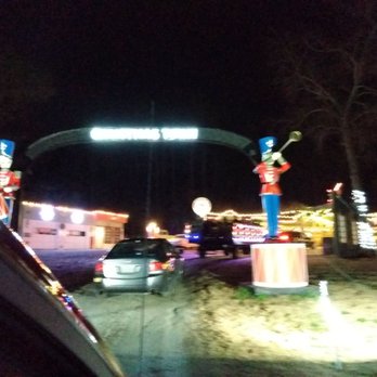 ELJ Farms - Christmas town with the bubble snow - Attraction Farms Near Me - Jacksonville, North Carolina
