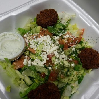 Cous Cous Cafe - Falafel salad - Moroccan Near Me - Oklahoma City, Oklahoma