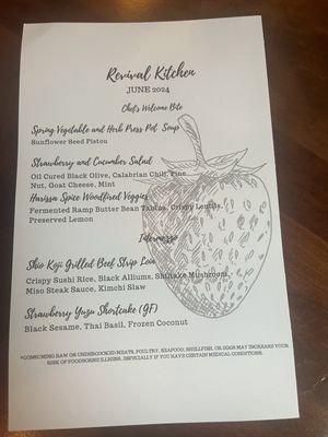 Menu photo 2 Revival Kitchen Reedsville, PA