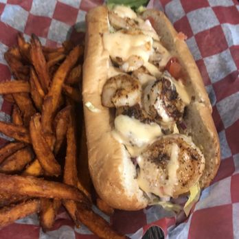 Twisted Shrimp - Shrimp boboy with great sweet potato fries - Seafood Near Me - Islamorada, Florida Twisted Shrimp - Shrimp boboy with great sweet potato fries - Seafood Near Me - Islamorada, Florida