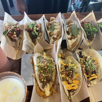 Velvet Taco - A beautiful assortment of tacos - New American Near Me - San Antonio, Texas Velvet Taco - A beautiful assortment of tacos - New American Near Me - San Antonio, Texas