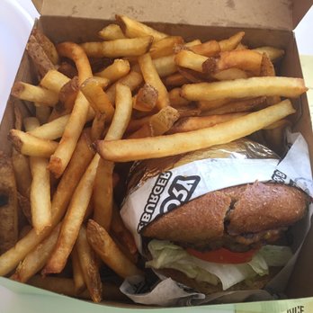 WnB Factory - Veggie burger and fries - Chicken Wings Near Me - Macon, Georgia