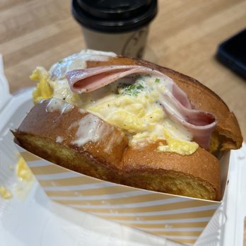 Egg Tuck - Ham and Cheese Sandwich - Breakfast & Brunch Near Me - West Hollywood, California Egg Tuck - Ham and Cheese Sandwich - Breakfast & Brunch Near Me - West Hollywood, California