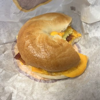McDonald's - Trying the Bacon Egg Cheese Bagel for the first time. $4.99 sandwich only - Burgers Near Me - North Charleston, South Carolina McDonald's - Trying the Bacon Egg Cheese Bagel for the first time. $4.99 sandwich only - Burgers Near Me - North Charleston, South Carolina