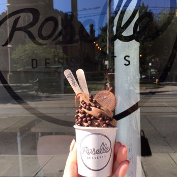 Roselle - Belgium dark chocolate soft served topped up! - Bakeries Near Me - Toronto, Ontario Roselle - Belgium dark chocolate soft served topped up! - Bakeries Near Me - Toronto, Ontario