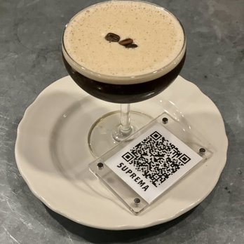 Suprema Provisions - Espresso Martini - Italian Near Me - New York, New York Suprema Provisions - Espresso Martini - Italian Near Me - New York, New York