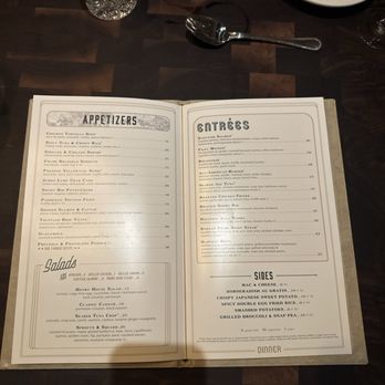 The Henry - Menu - New American Near Me - Houston, Texas