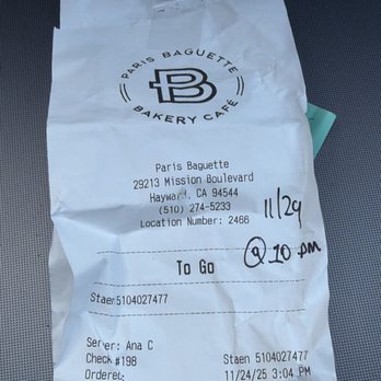 Paris Baguette - Bakeries Near Me - Hayward, California
