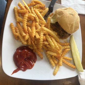 Mrs Rivers Bakery and Smokehouse Cafe - This is a hot beef sandwich! - Bakeries Near Me - Sturtevant, Wisconsin Mrs Rivers Bakery and Smokehouse Cafe - This is a hot beef sandwich! - Bakeries Near Me - Sturtevant, Wisconsin