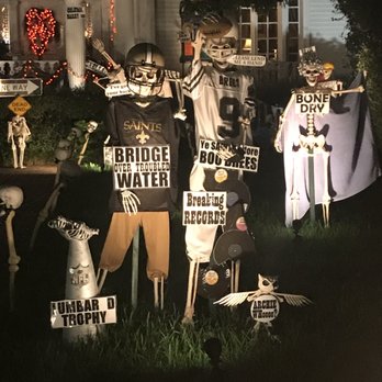 The Skeleton House - Saints fans! - Local Flavor Near Me - New Orleans, Louisiana The Skeleton House - Saints fans! - Local Flavor Near Me - New Orleans, Louisiana