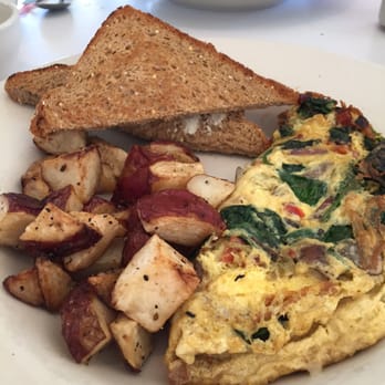 Sunset Grill - Senorita omelet.  Very good - American Near Me - Fredericksburg, Texas