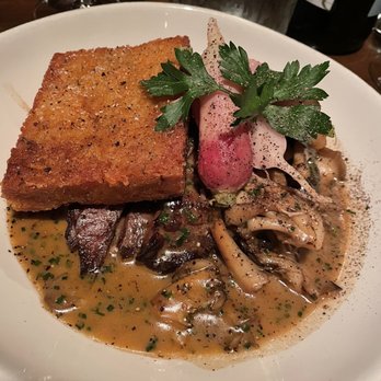 Nobie's - short rib with the best hash brown you've ever had - New American Near Me - Houston, Texas Nobie's - short rib with the best hash brown you've ever had - New American Near Me - Houston, Texas