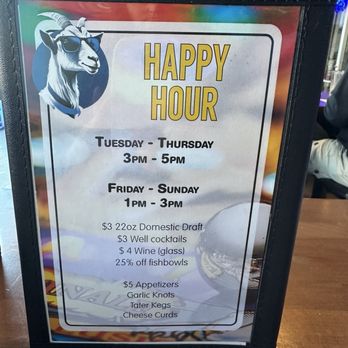 The Pickled Goat Bar & Grill - Happy Hour Menu - Cocktail Bars Near Me - New Baltimore, Michigan The Pickled Goat Bar & Grill - Happy Hour Menu - Cocktail Bars Near Me - New Baltimore, Michigan
