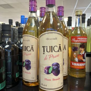 Hamilton Euromarket - Romanian tuica plum brandy - International Grocery Near Me - Alhambra, California