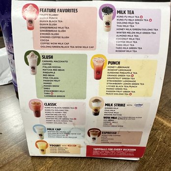 Kung Fu Tea - Bubble Tea Near Me - Libertyville, Illinois