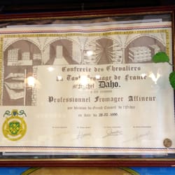 A la Ferme de Passy - Diplôme de fromager affineur !