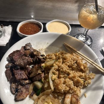 Benihana - Steak with fried rice. - Sushi Bars Near Me - Chicago, Illinois Benihana - Steak with fried rice. - Sushi Bars Near Me - Chicago, Illinois