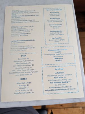 Menu photo 2 Side Eye Philadelphia, PA