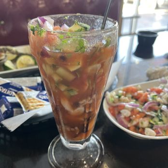 Alta Mar - Shrimp and octopus cocktail small portion - Seafood Near Me - San Antonio, Texas