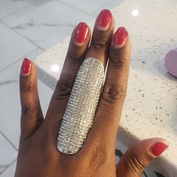 Dynasty Nails - Red gel nail polish - Nail Salons Near Me - Albuquerque, North Carolina