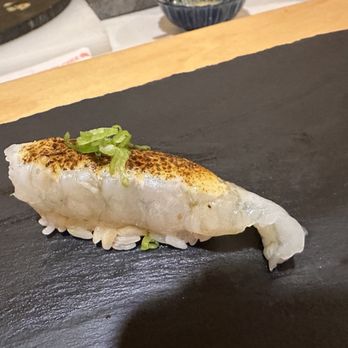 Omakase Shoji - White shrimp nigiri - Japanese Near Me - Chicago, Illinois
